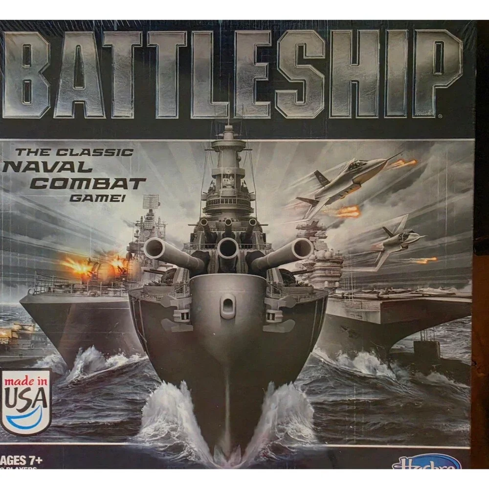 Battleship Board Game Hasbro Gaming Classic Naval Combat Strategy Game NIP